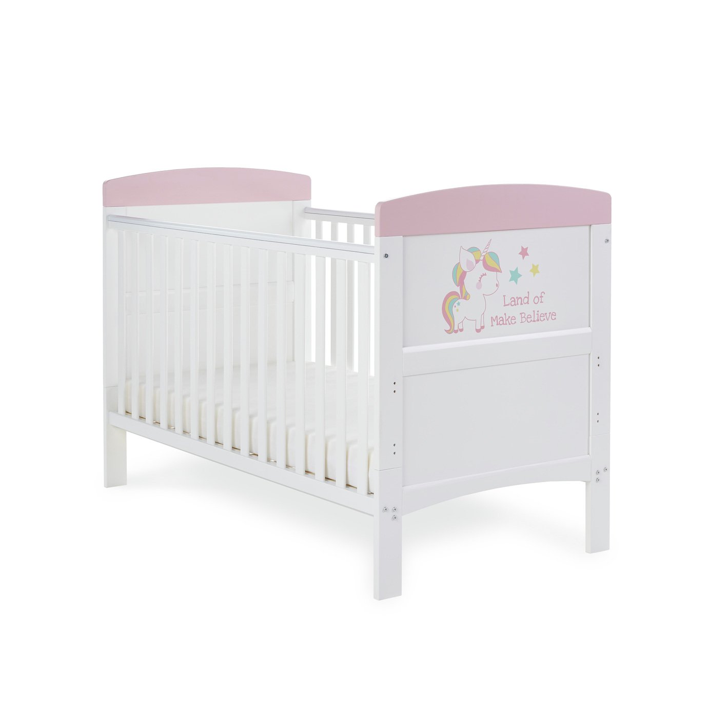 Obaby Grace Inspire Cot Bed - Unicorn