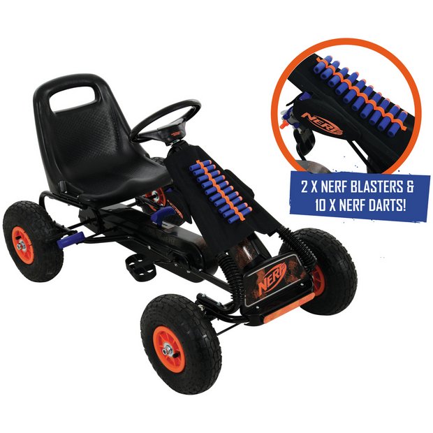 Nerf store pedal kart