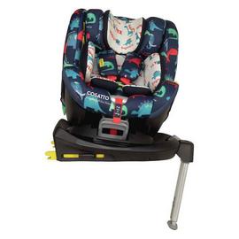 Cosatto RAC Come & Go i-Size Rotate D is for Dino Car Seat