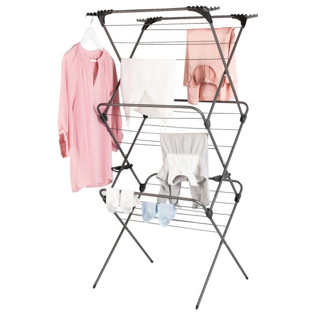 Buy Minky Sure Grip 21m 3 Tier Indoor Airer Clothes airers Argos