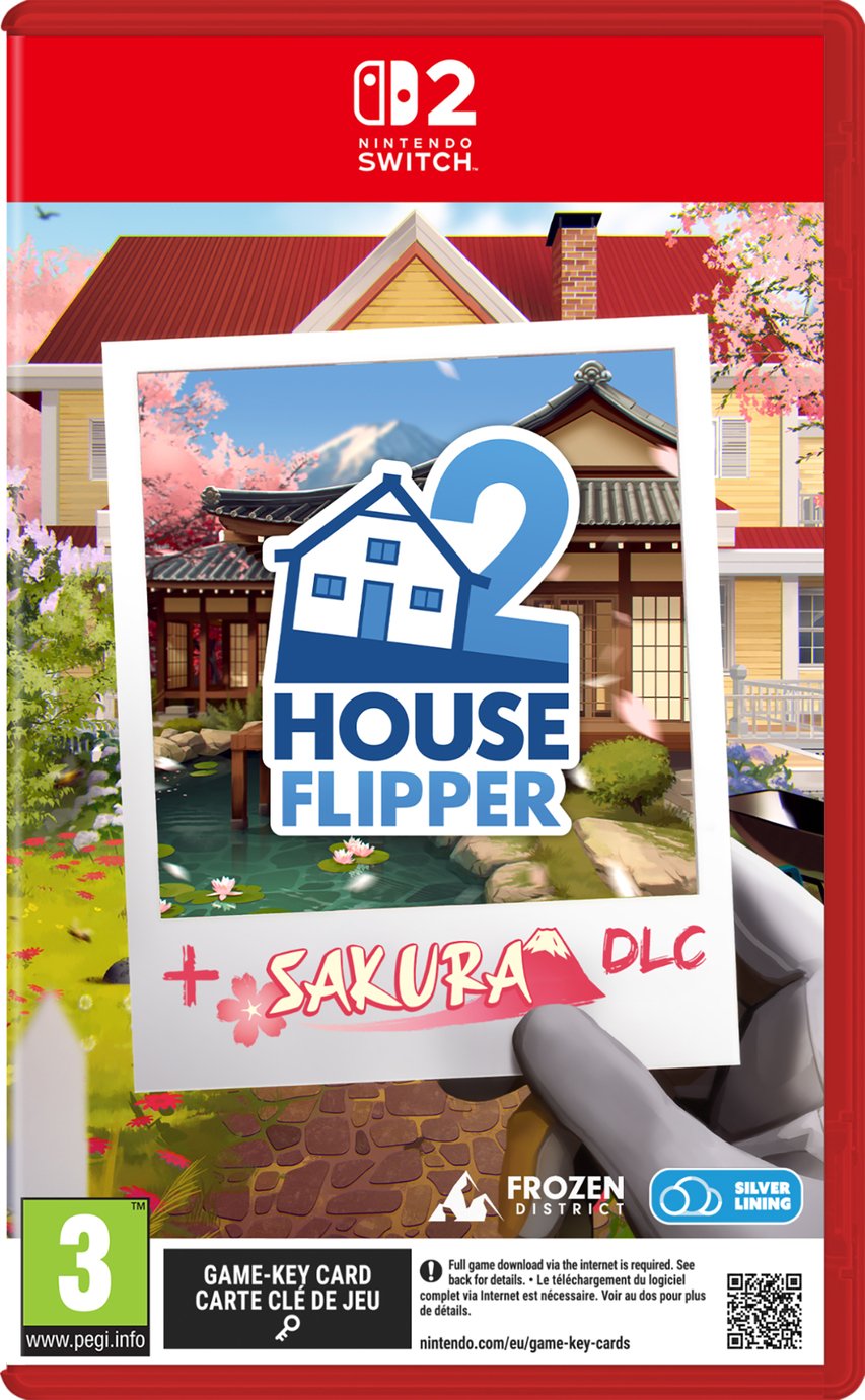 House Flipper 2 - Sakura DLC Nintendo Switch 2 Game Pre-Order