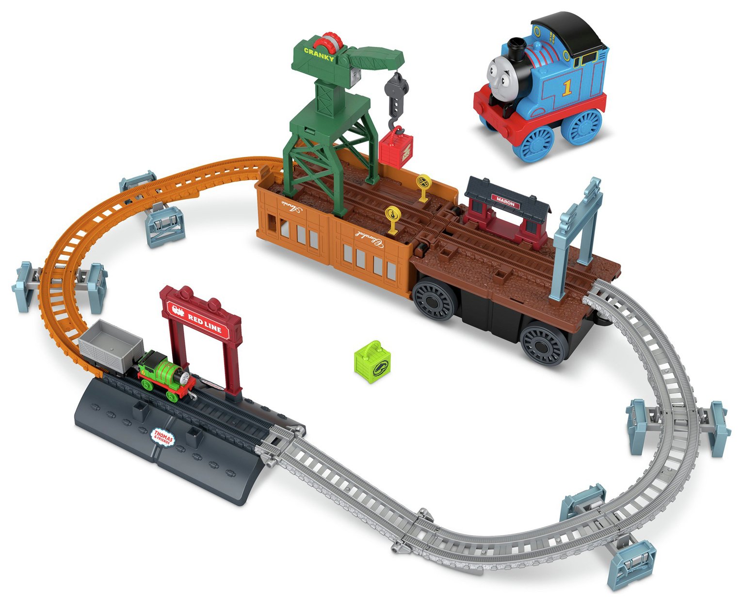 argos wooden train set