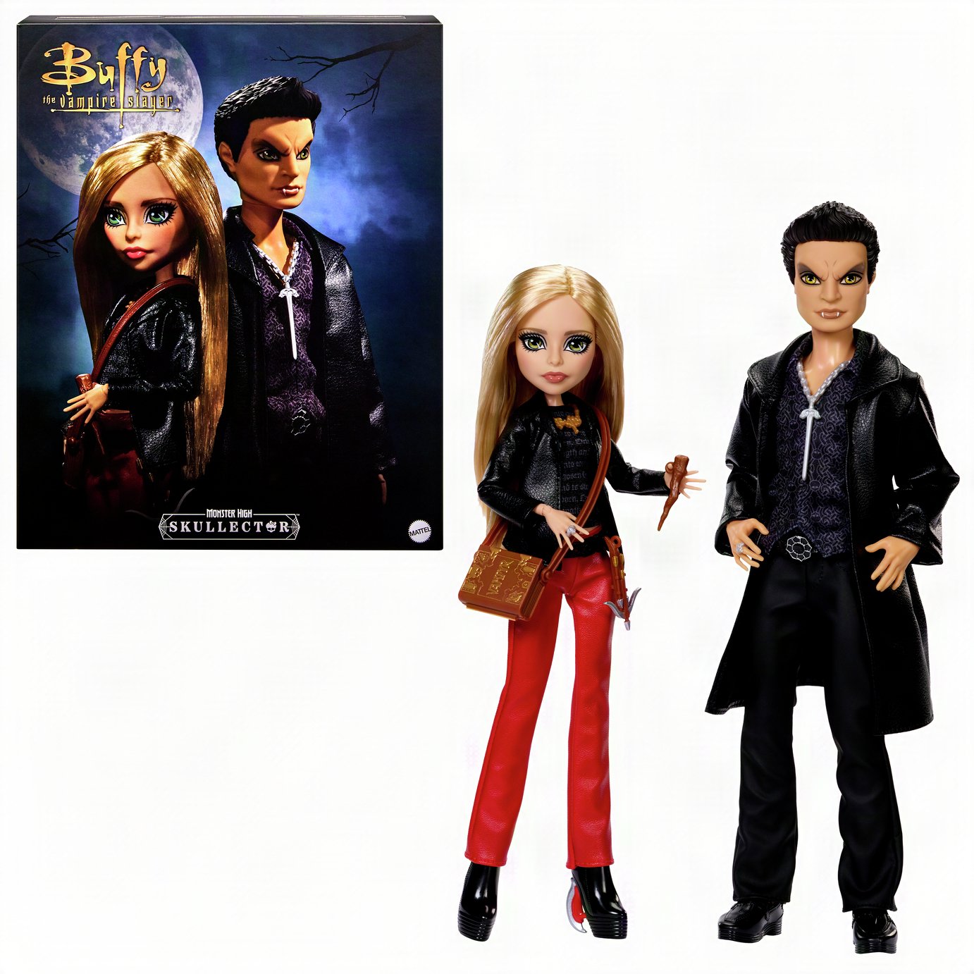 Monster High Skullector Buffy The Vampire Slayer Collectable Dolls, 2-Pack
