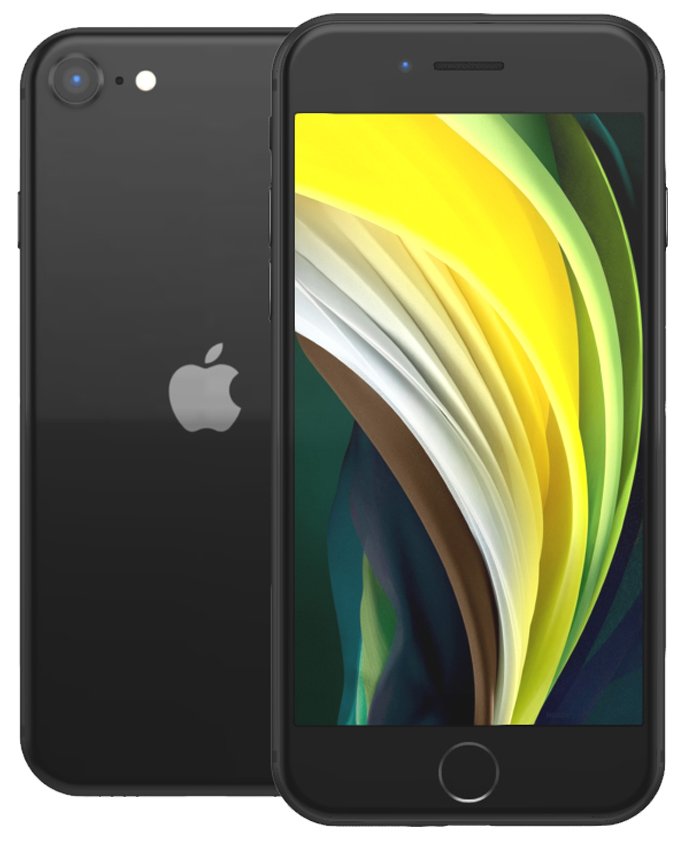 SIM Free Refurbished iPhone SE 64GB Mobile Phone - Black
