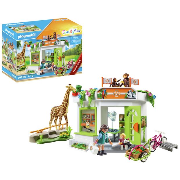 Buy Playmobil 70900 Family Fun Zoo Veterinary Practice, Playsets and  figures