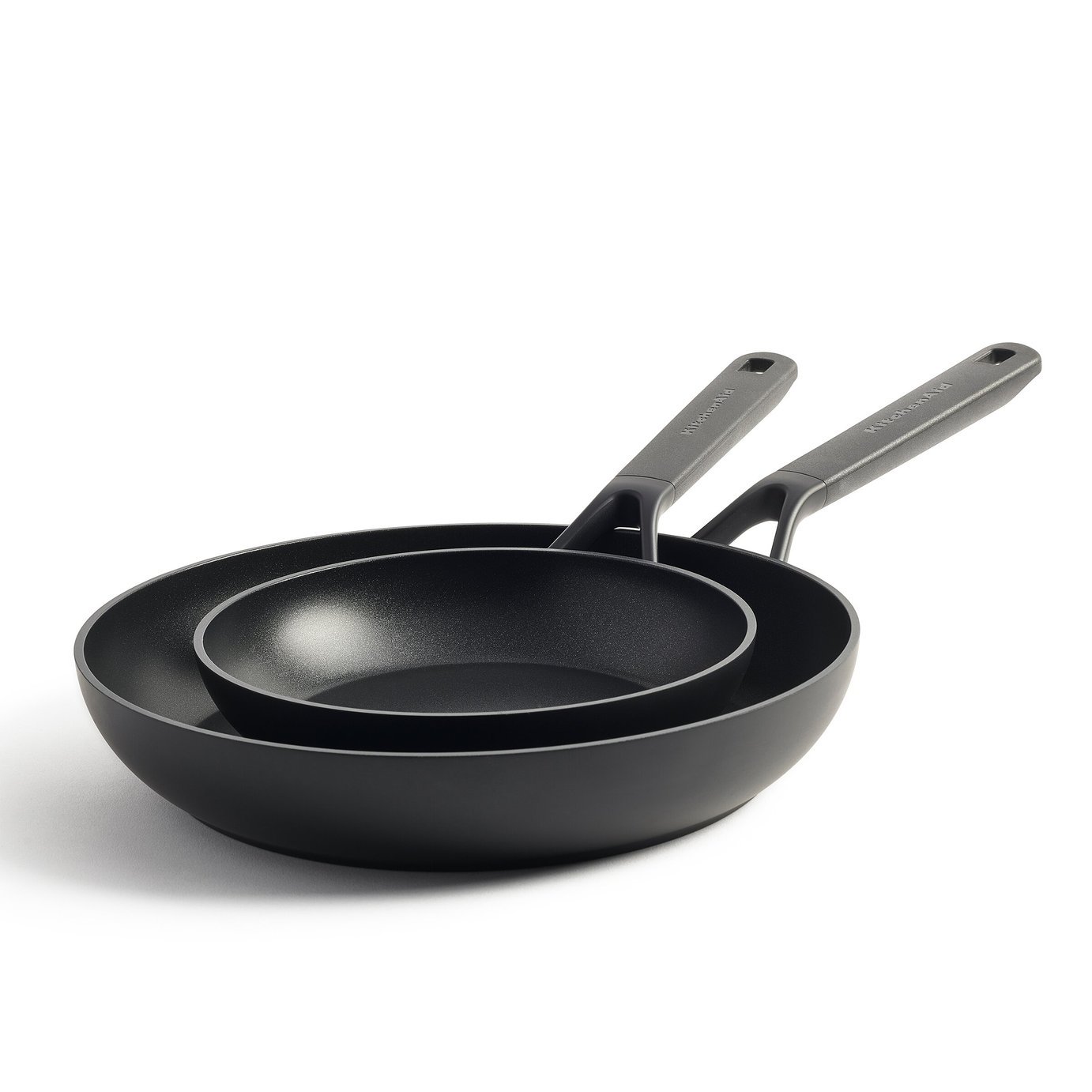 KitchenAid 2 Piece Non-Stick Aluminium Frying Pan Set