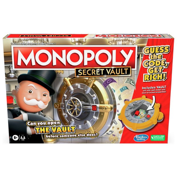 Buy Monopoly Secret Vault Board Game Board games Argos