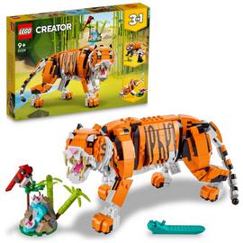 LEGO Creator 3 in 1 Majestic Tiger Animal Building Toy 31129