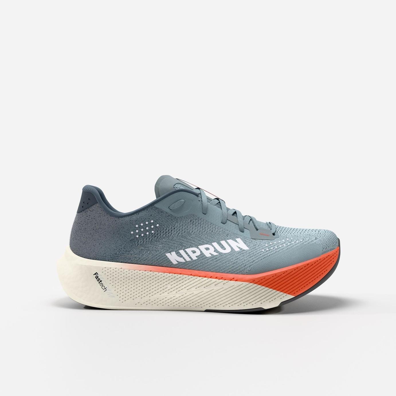 Decathlon Men's Kiprun Kipride Road Running Shoes - Blue and Orange