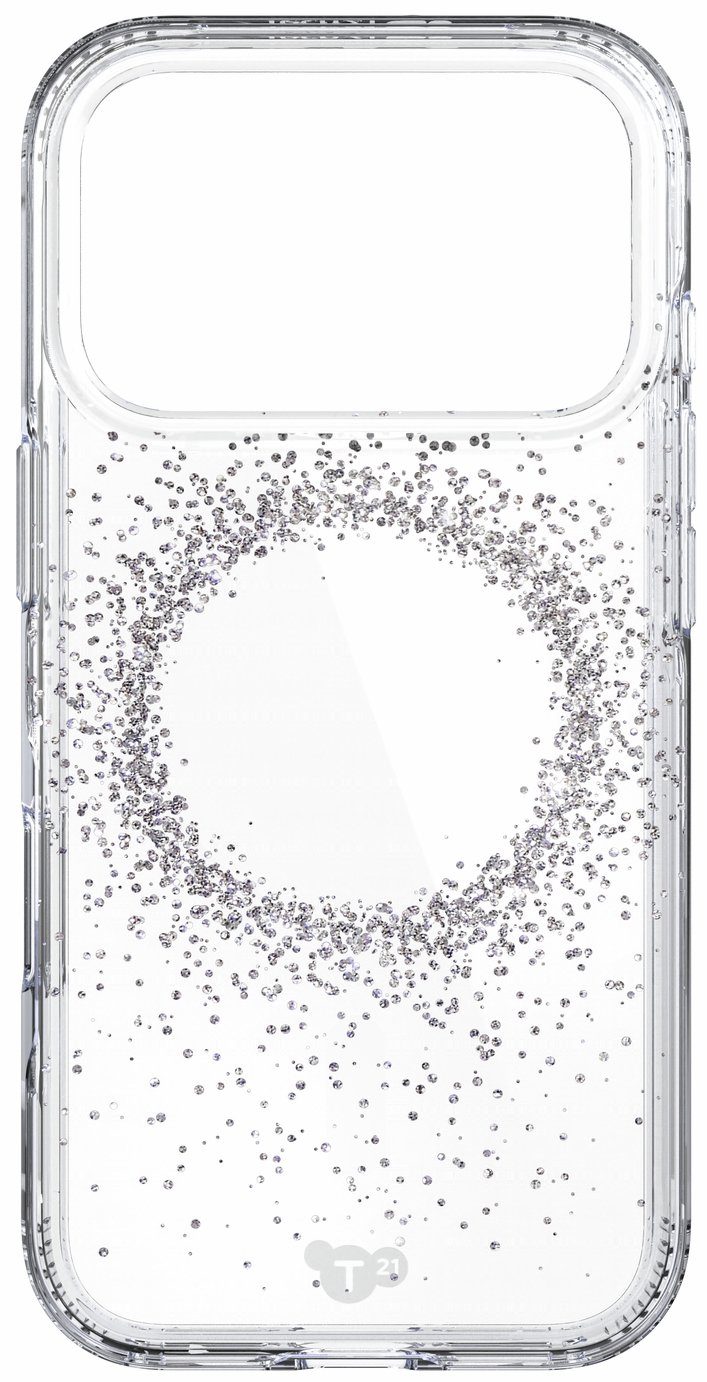 Tech21 EvoSparkle iPhone 18 Pro/17 Pro Phone Case with MagSafe - Clear