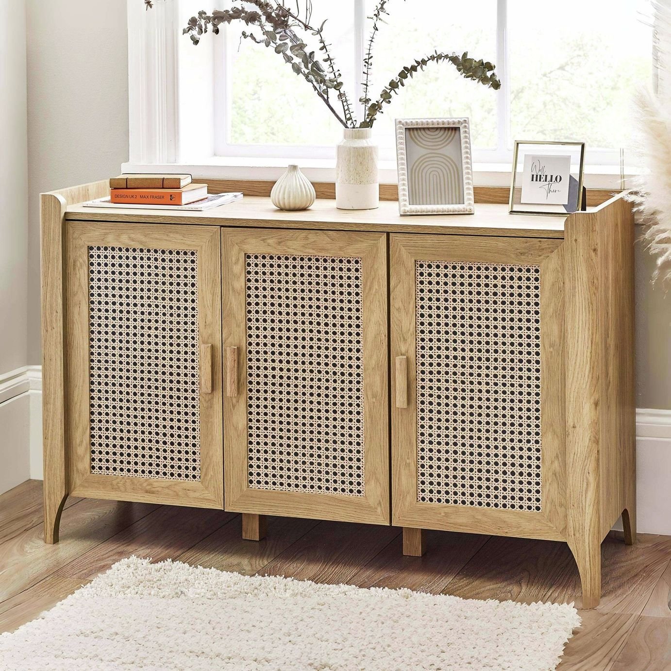 Julian Bowen Sydney 3 Door Sideboard - Light Oak Effect