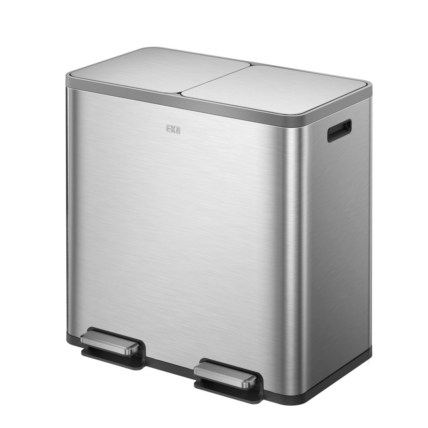 EKO Ecocasa Plus 80 Litre Kitchen Recycling Bin - Stainless Steel