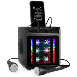 RockJam SingCube 10Watt Bluetooth Karaoke Machine - Two Mics