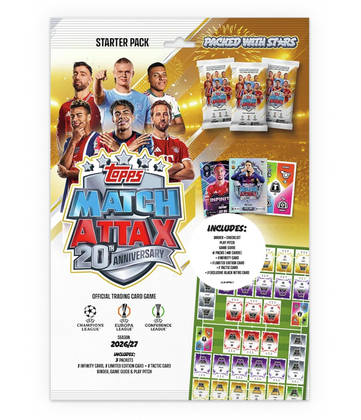UCC Match Attax 2026 27 Starter Pack Trading Card