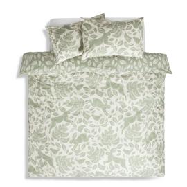 Habitat Country Etched Hare Sage Green Bedding Set