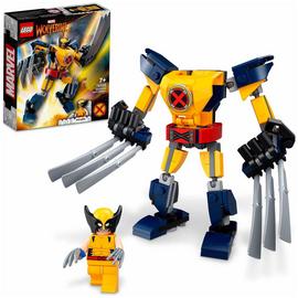 LEGO Marvel Wolverine Mech Armour Action Figure Set 76202
