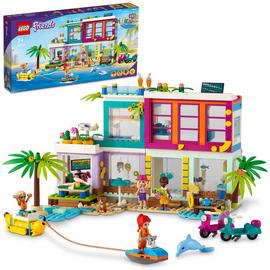 LEGO Friends Holiday Beach House Summer Dollhouse Set 41709