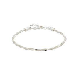 Revere Sterling Silver Twisted Mixed Chain Bracelet