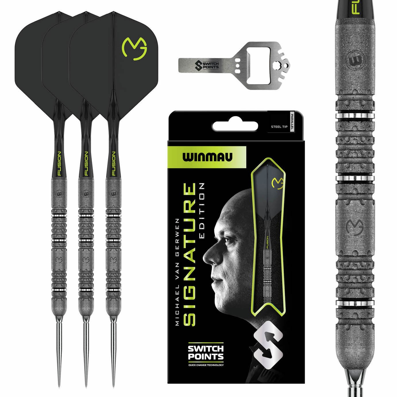 Winmau Michael van Gerwen Switch Point 22g Tungsten Darts