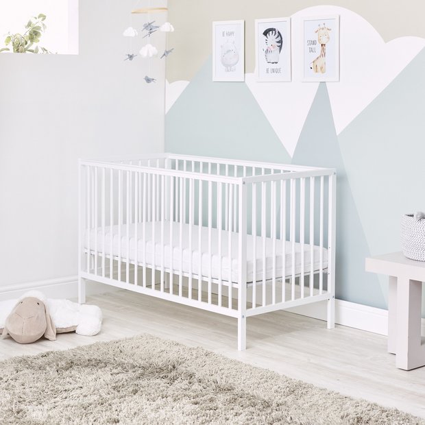 Buy Baby Elegance Kim Cot White Cots and cot beds Argos