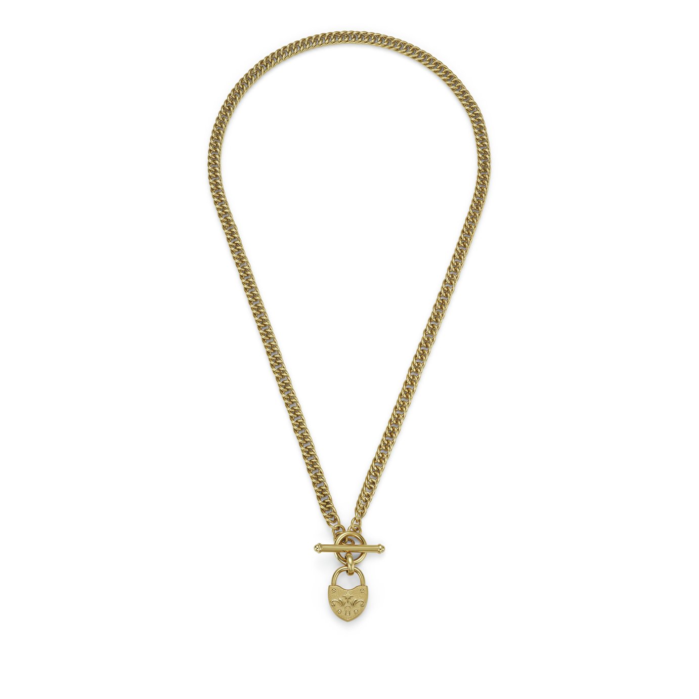 Olivia Burton Gold Plated Gold Heart Necklace