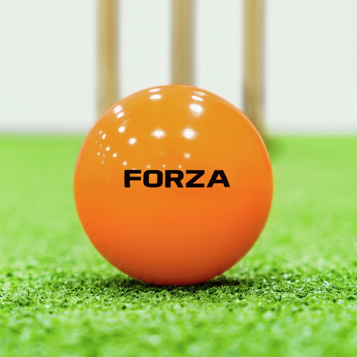 FORZA Garden Cricket Balls - Orange - Pack of 6