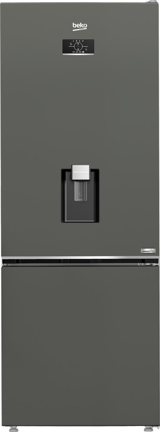 Beko CNG4793DVG American Fridge Freezer - Graphite