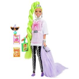 Barbie Extra Doll with Neon Green Hair & Oversized Tee