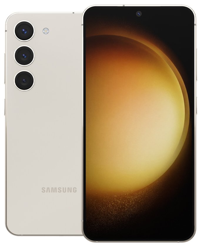 SIM Free Refurbished Samsung Galaxy S23 5G 128GB Mobile Phone - Cream