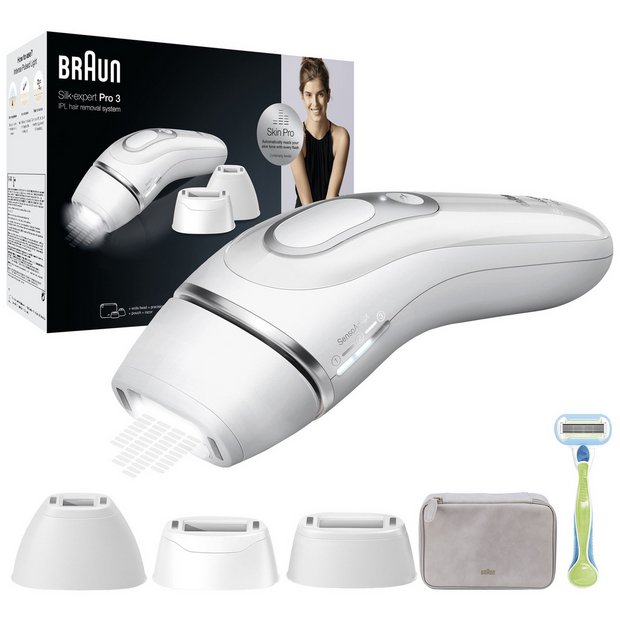 Braun Women's Silk-Expert Pro 5 PL5124 IPL w/ 3 Extras - Permanent Hai