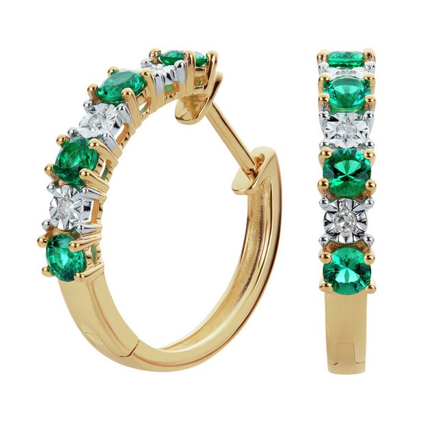 Argos 9 carat hot sale gold earrings