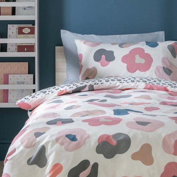 Pink and grey childrens bedding online