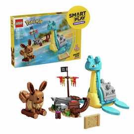 LEGO Pokémon SMART Play: Eevee and Lapras's Treasure Hunt 72162