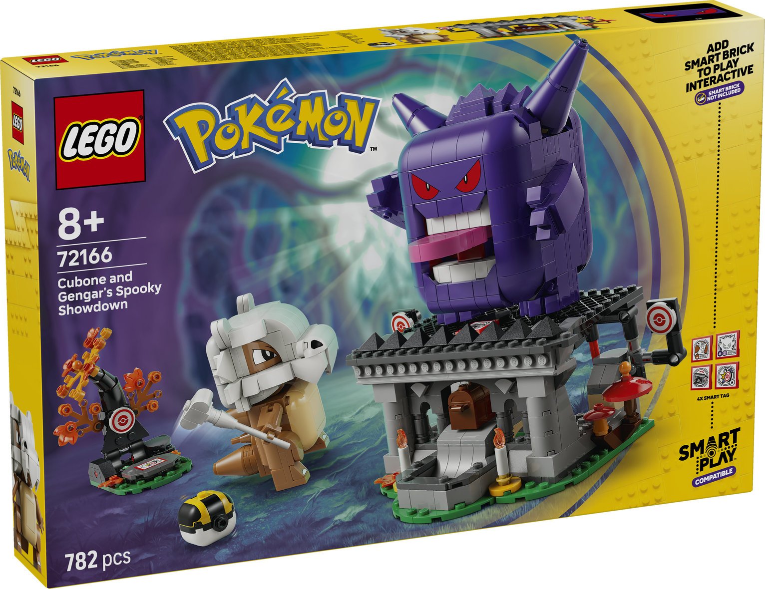 LEGO Pokémon SMART Play: Cubone and Gengar's Spooky Showdown 72166 PREORDER