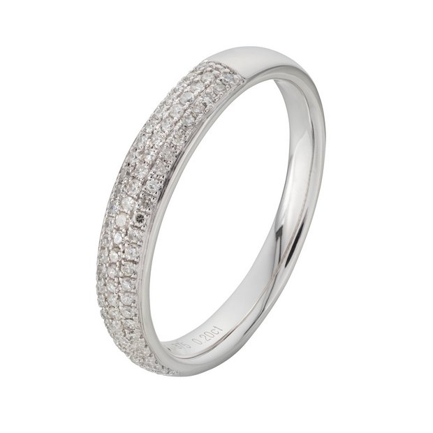 Diamond ring hot sale band cheap