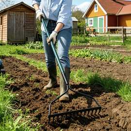 McGregor Carbon Steel Garden Soil Rake