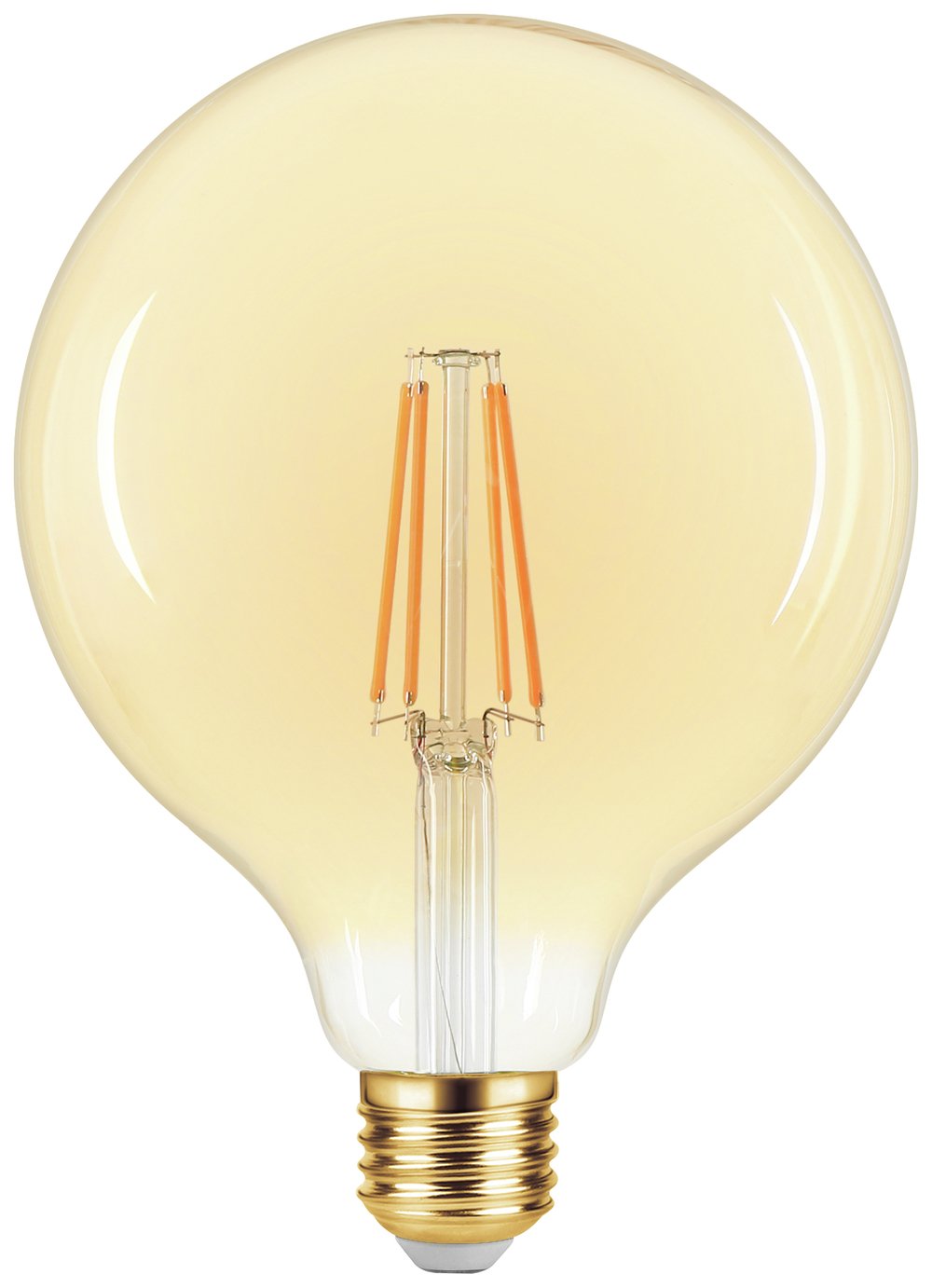 Argos Home 3.6W Filament G125 LED ES Light Bulb