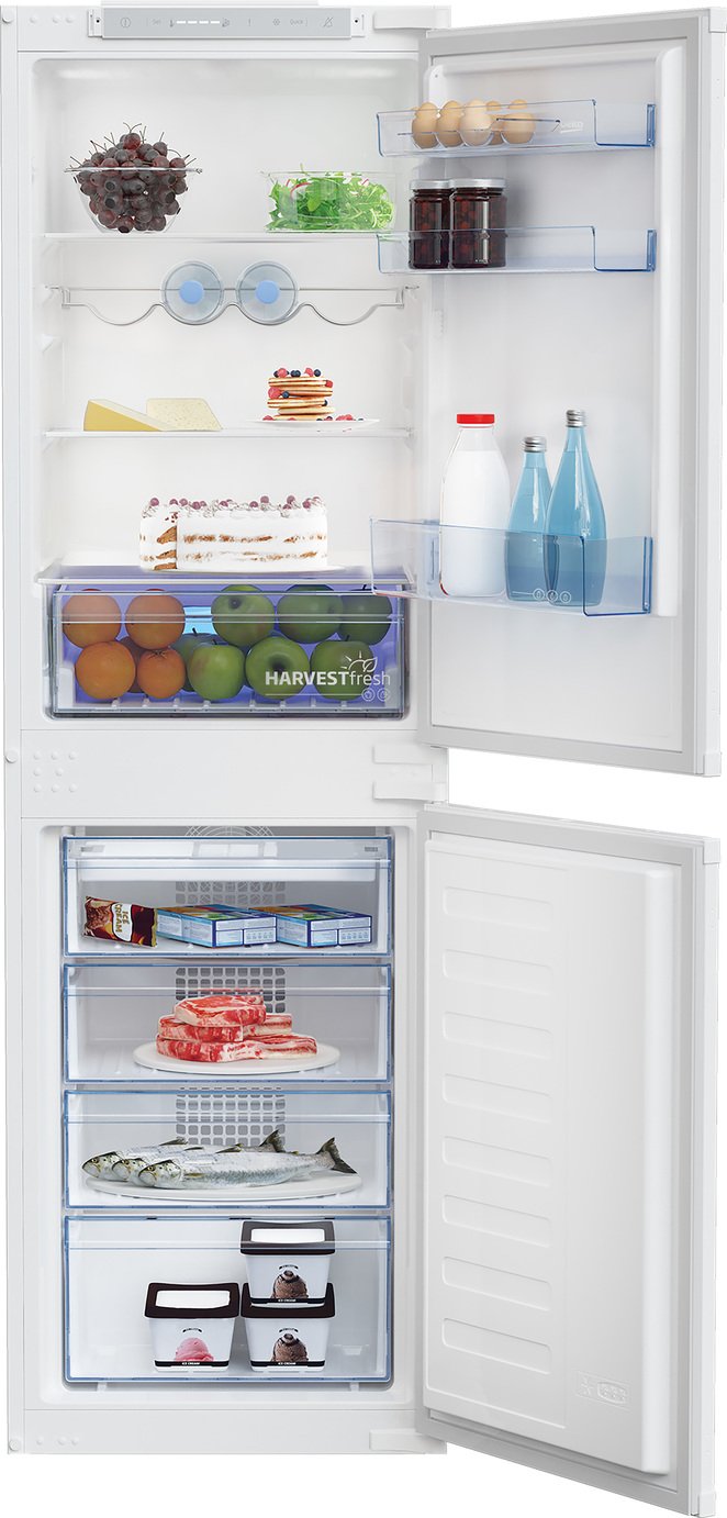 Beko BCFD4V50 Integrated Fridge Freezer - White