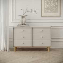 Argos Home Romie 6 Drawer Chest - Cashmere