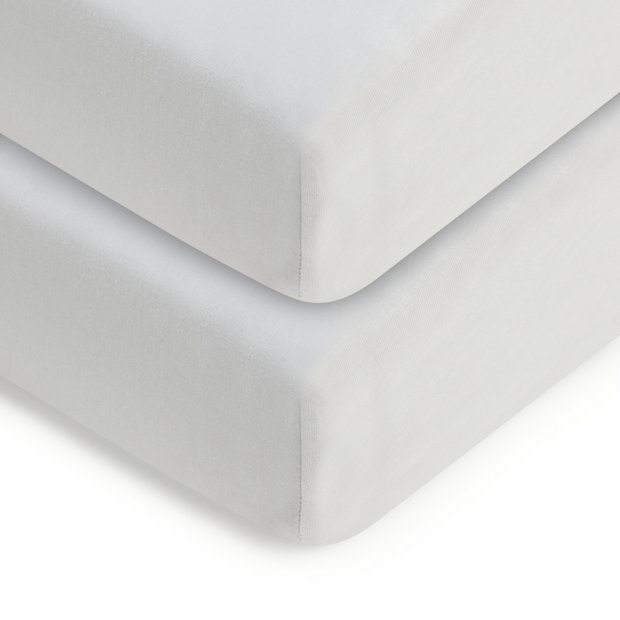 Plain white 2024 cot bedding