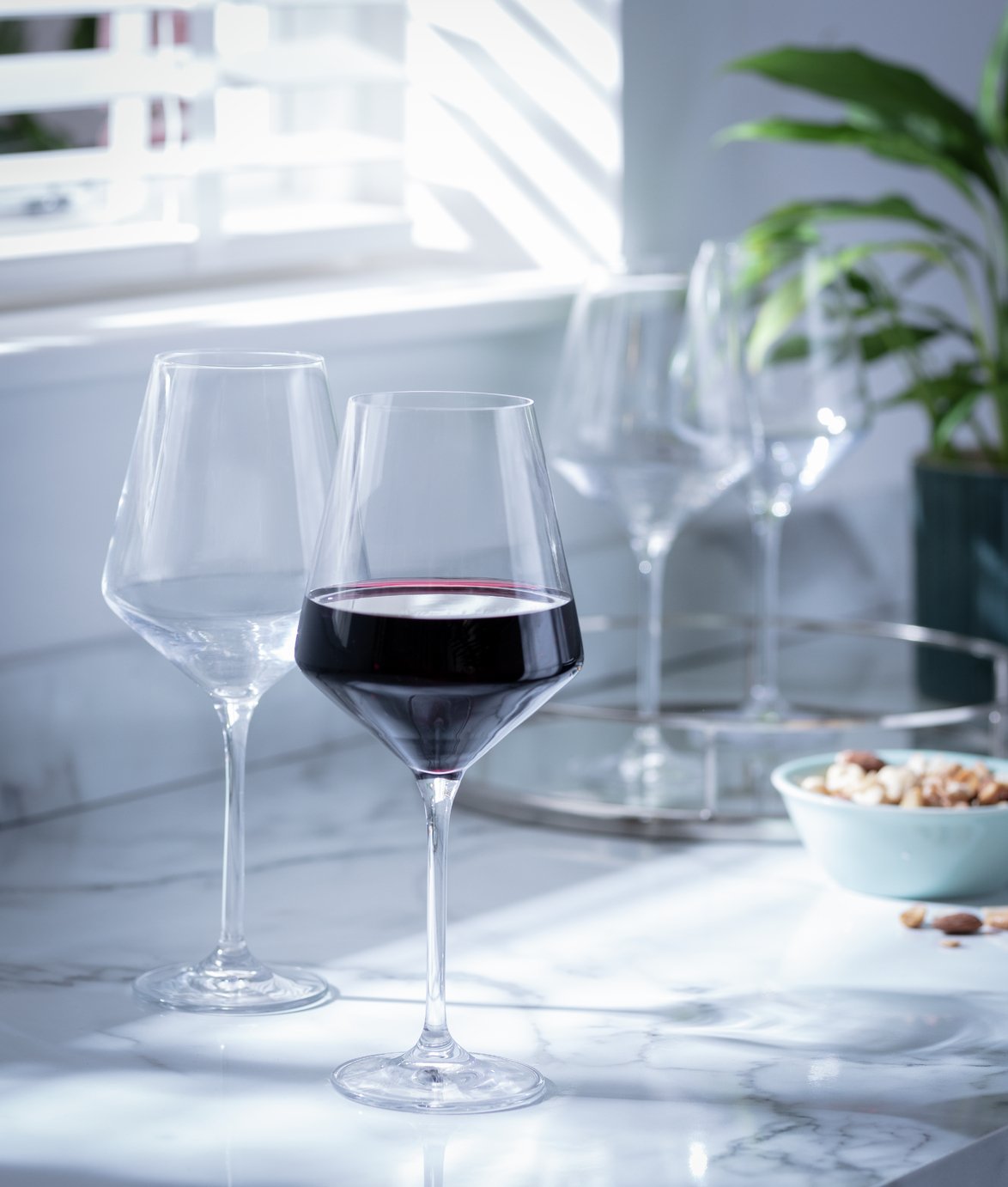 Habitat Dalston Set of 4 Red Wine Glass