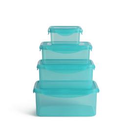 Argos Home Set of 4 Food Containers