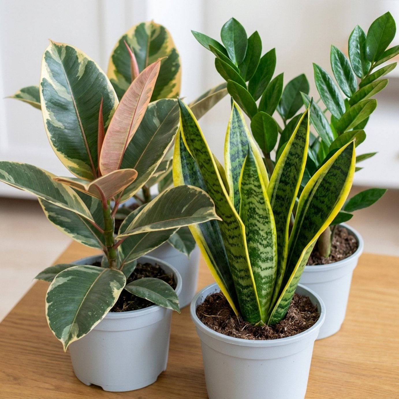 Doorstep Plants Modern Minimalist House Plant - Pack of 3