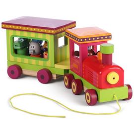 The Hey Duggee Wooden Light and Sound Train