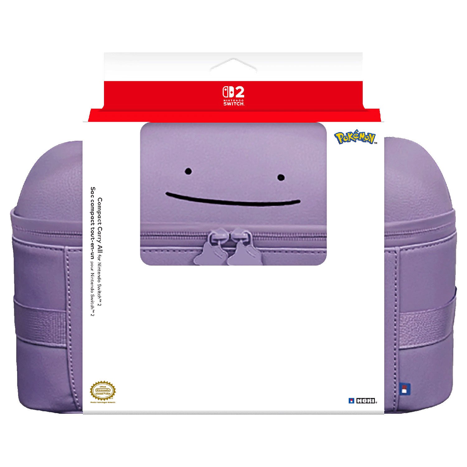 HORI Compact Carry All Travel Bag For Nintendo Switch 2 - Pokémon Ditto