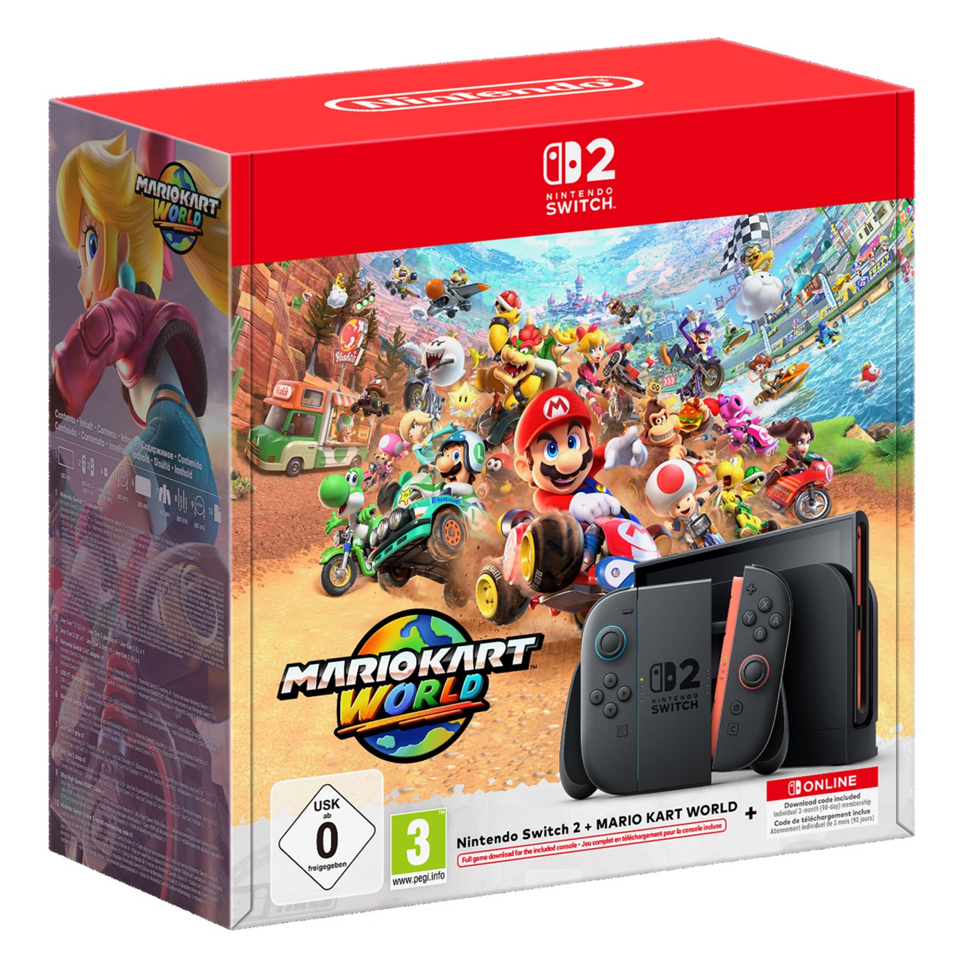 Nintendo Switch 2 Console + Mario Kart World Game Bundle