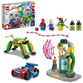 LEGO Marvel Spider-Man at Doc Ock's Lab with Toy Car 10783