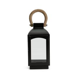 Habitat Small Lantern Candle Holder - Black