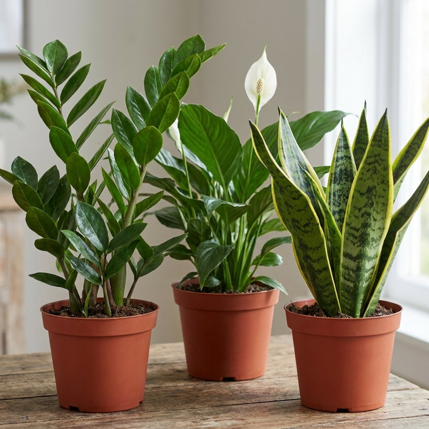 Doorstep Plants Low Light House Plant - Pack of 3