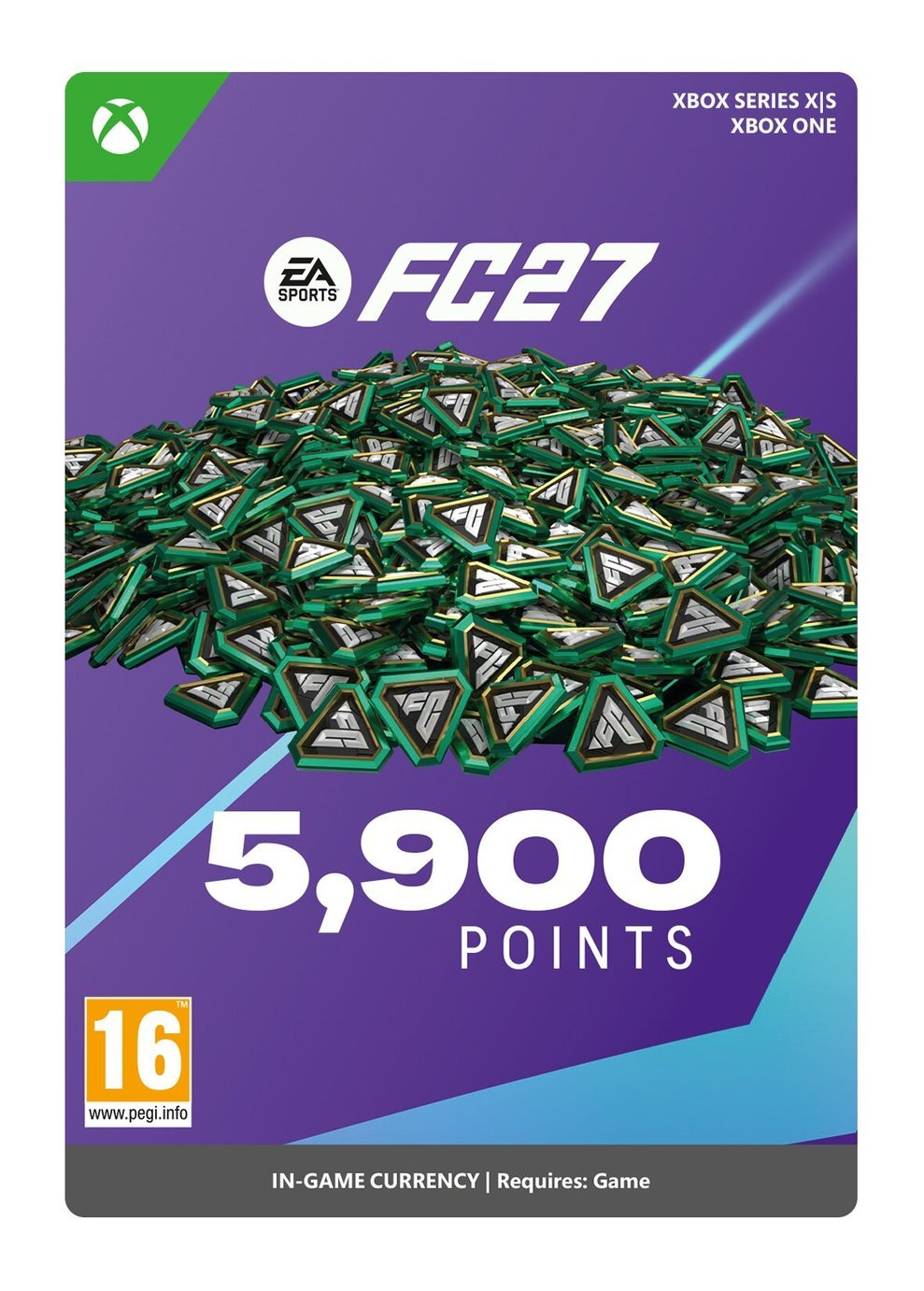 EA Sports FC 27: 5900 FC Points Xbox One & Xbox Series X|S
